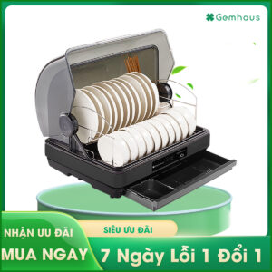 Máy sấy bát Gemhaus tiệt trùng diệt khuẩn đến 99%