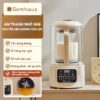 Máy làm sữa hạt Gemhaus GH150 Ultra Silent dung tích 1500ml có chụp chống ồn